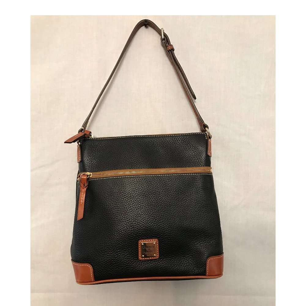 Dooney & Burke 1975 Crossbody Purse-Navy Blue